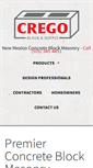 Mobile Screenshot of cregoblock.com